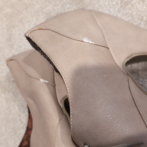 VTG mod cloth platform heels - Picture 8 of 8